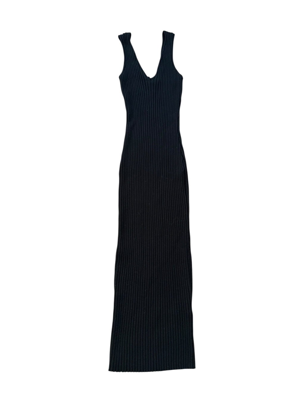Black Windsor Knit Dress, L