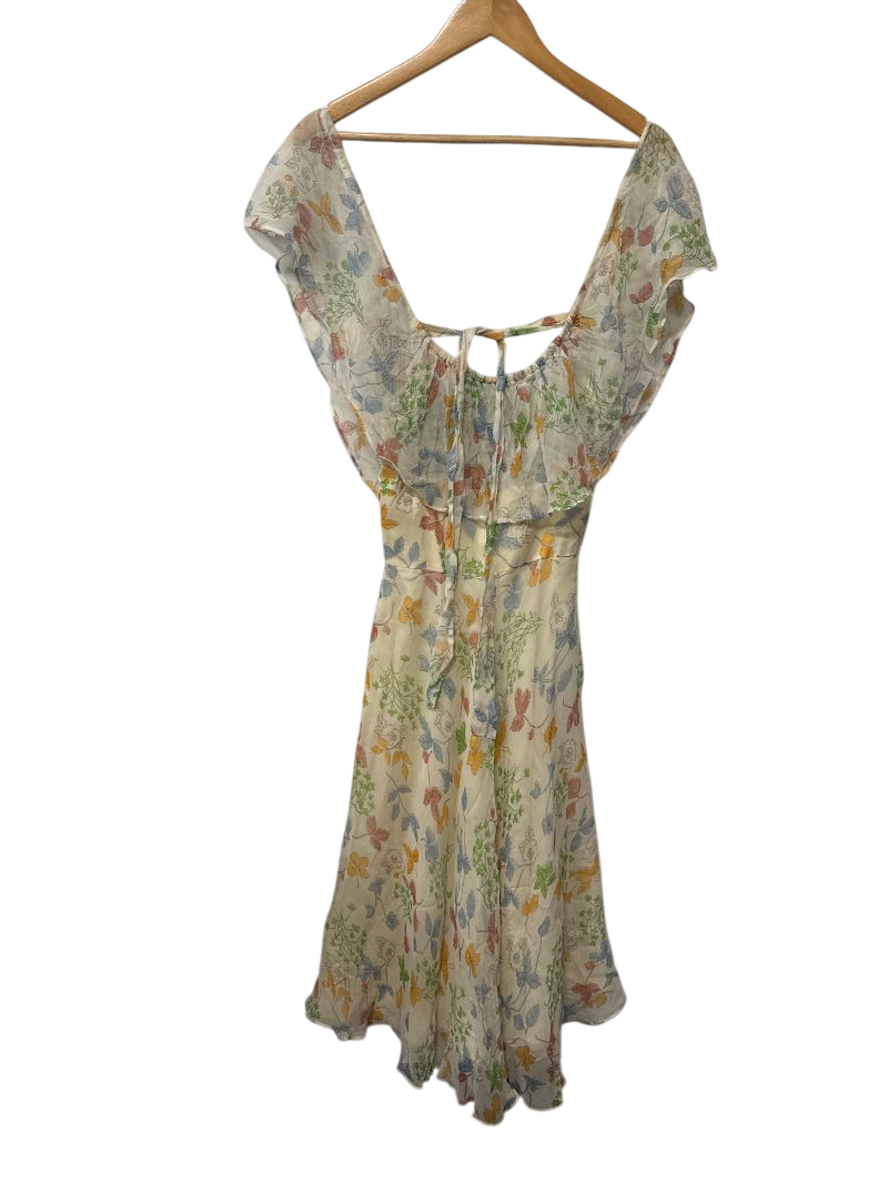 Floral Midi Dress Vintage