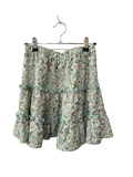 Shein Floral Ruffled Skirt