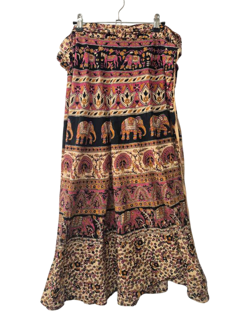 Boho Patterned Skirt