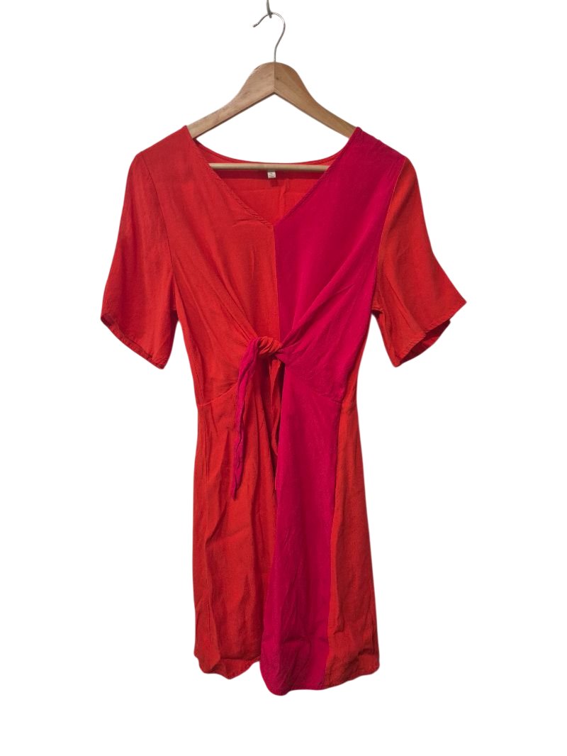 Skies are Blue Tie-Front Dress Dresses