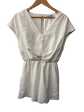 She + Sky V-Neck Draped Dresses