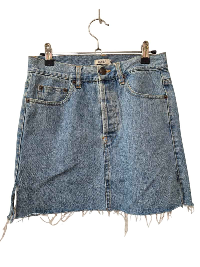 Melville Denim Mini Skirt Vintage