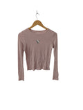 Hollister Ribbed Fitted Long Sleeves