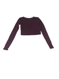 Cropped Sweater Long Sleeves