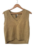 Divided Sleeveless Knit Tanks