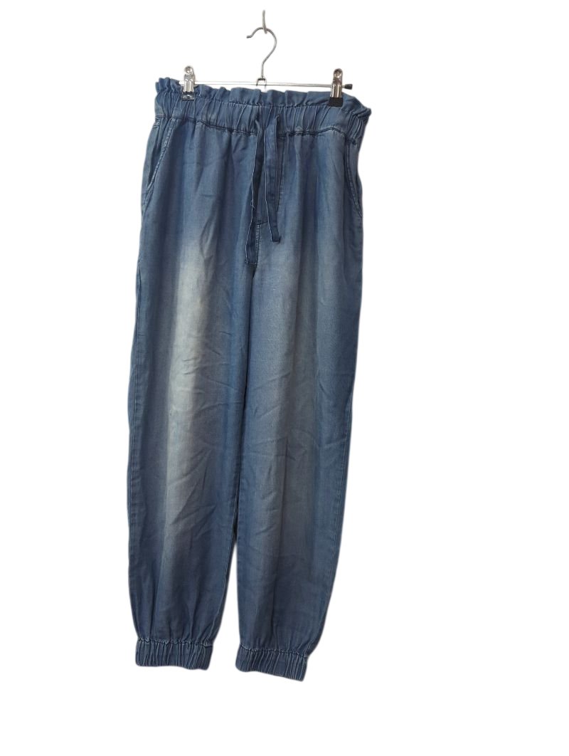 Zenana Elastic Waist Joggers Pants
