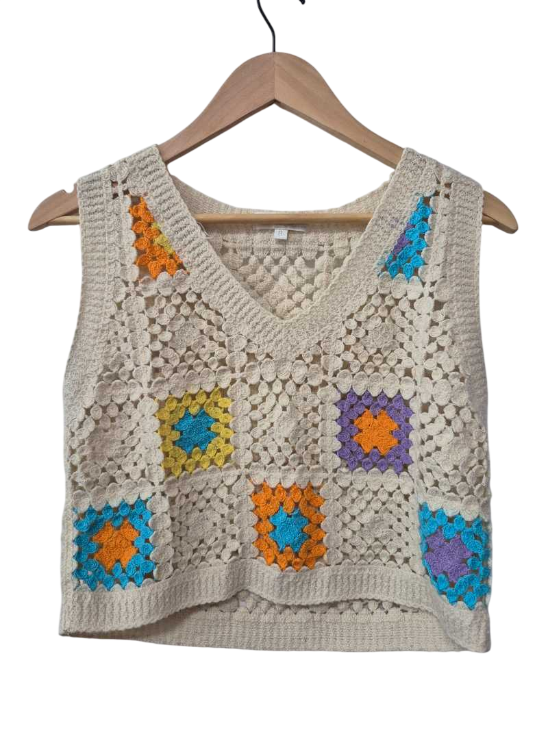 Rebellion Crochet Tank Tanks