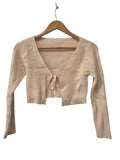 Shein Tie Front Cardigan Sweaters