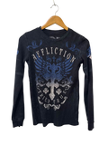 Affliction Graphic Crewneck Long Sleeves