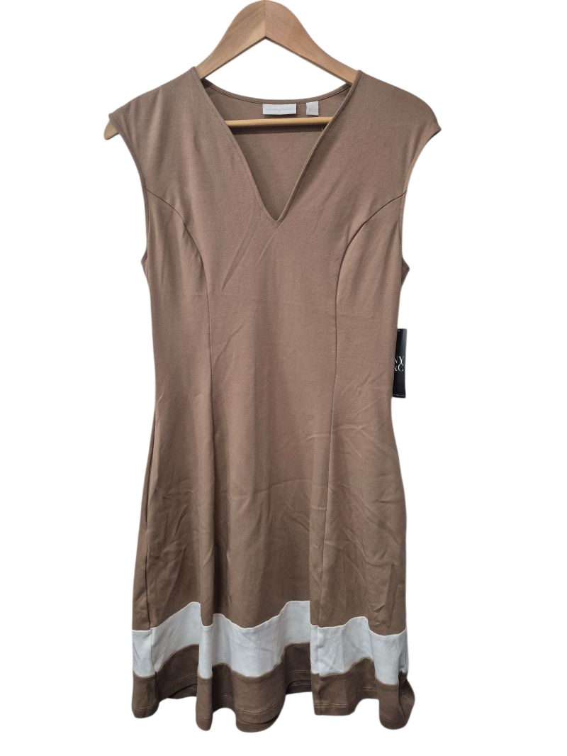 New York & Company V-Neck Flare Dresses