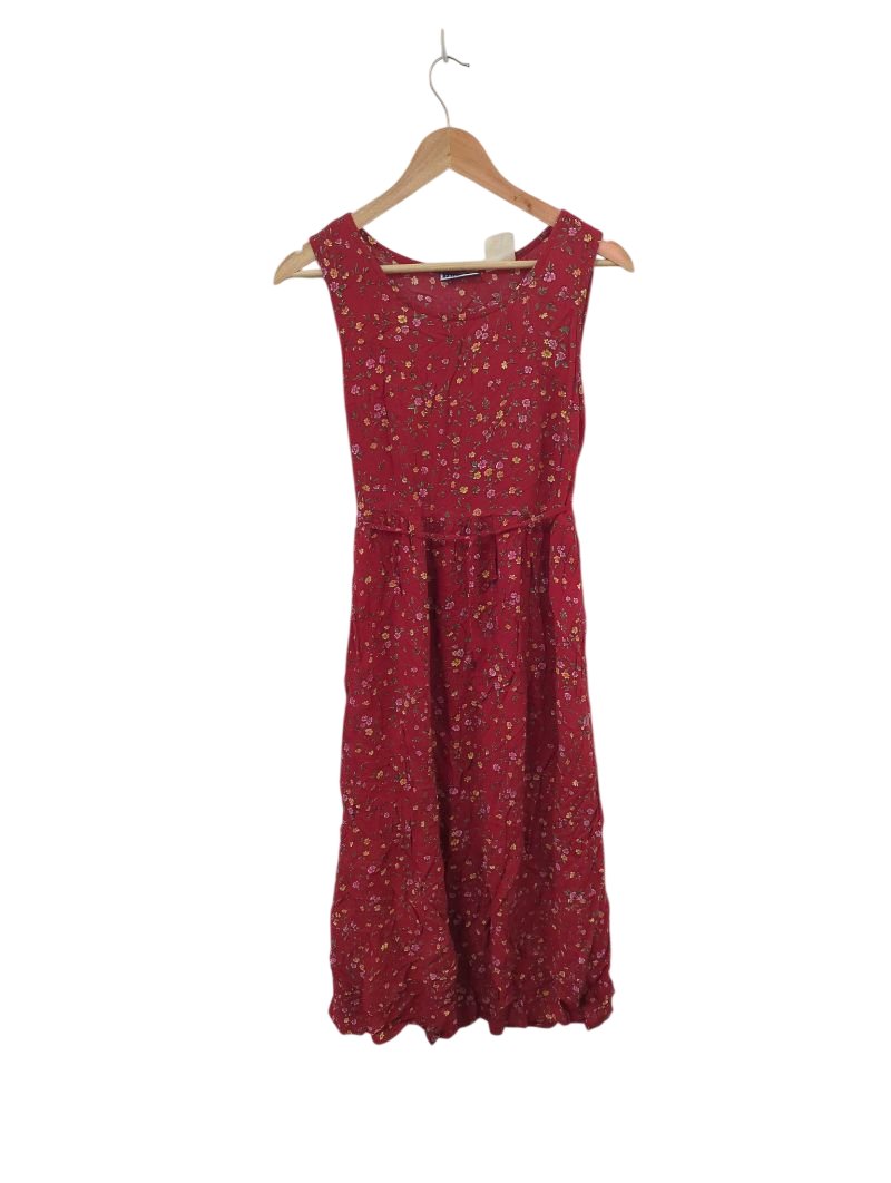Erika & Co Floral Sleeveless Dress Vintage