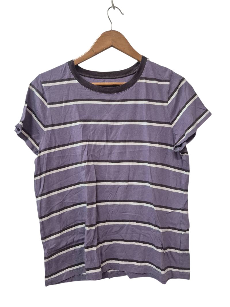 Madewell Striped Crewneck Short Sleeves