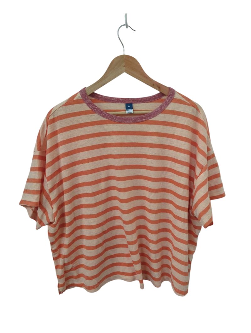 Old Navy Striped T-Shirt Short Sleeves