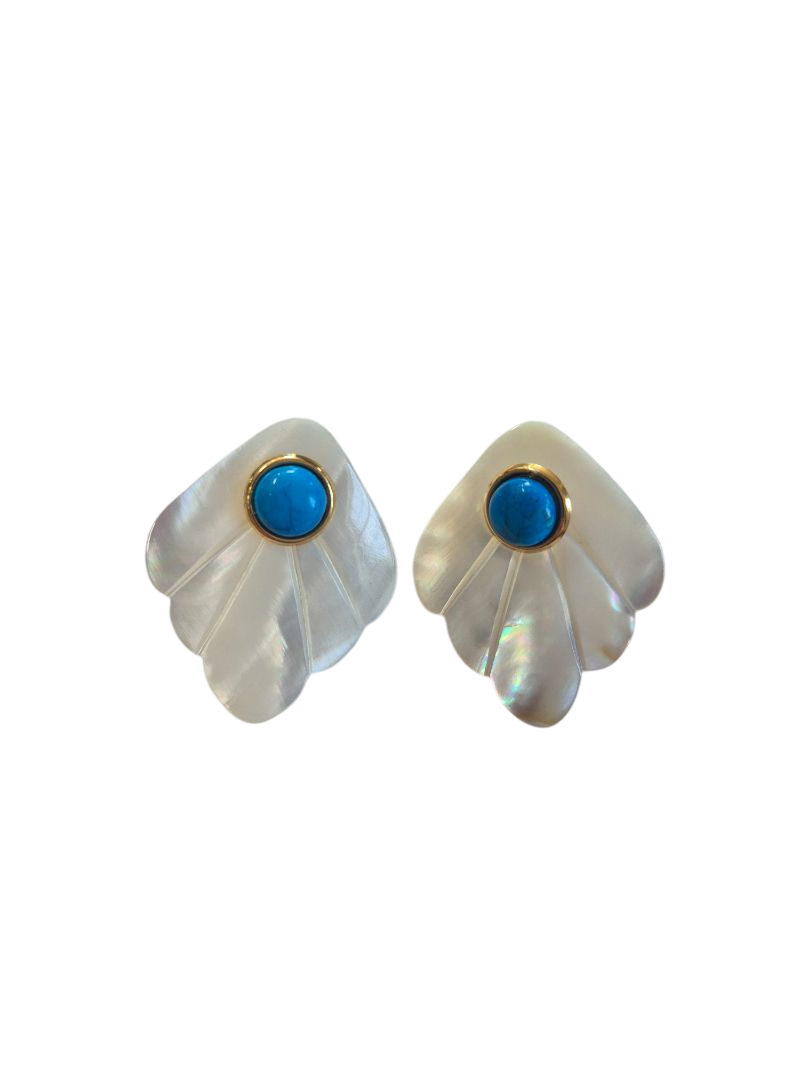 Shell Stud Earrings Jewelry