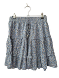 Tiered Floral Skirt