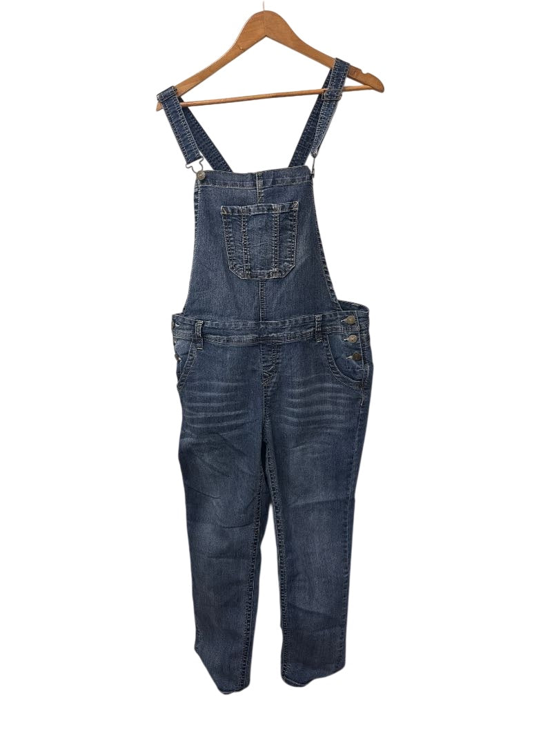 Wallflower Denim Overalls Dresses