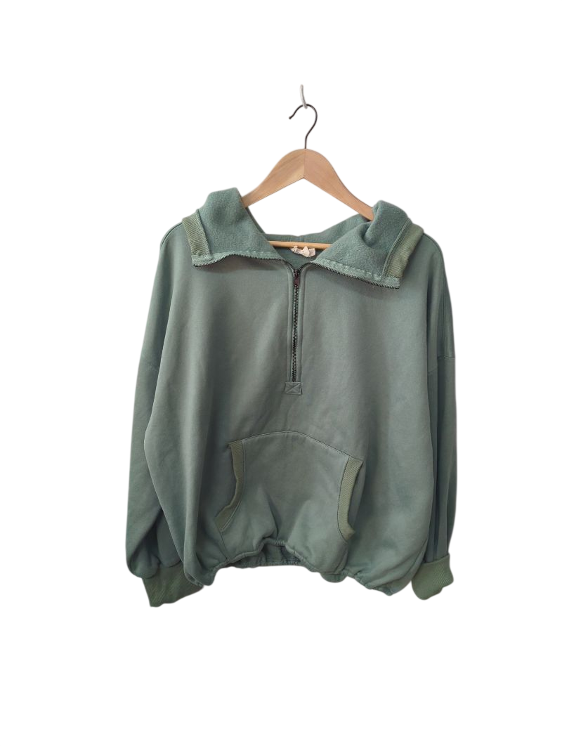 Bibi Half-Zip Hoodie Sweaters