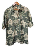 Tommy Bahama Floral Hawaiian Shirt Vintage