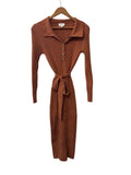 Bohme Ribbed Long-Sleeve Dresses