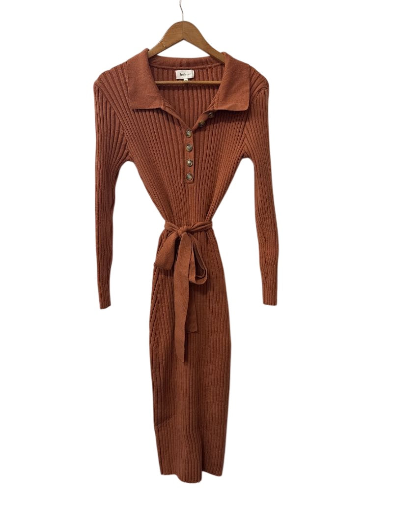 Bohme Ribbed Long-Sleeve Dresses