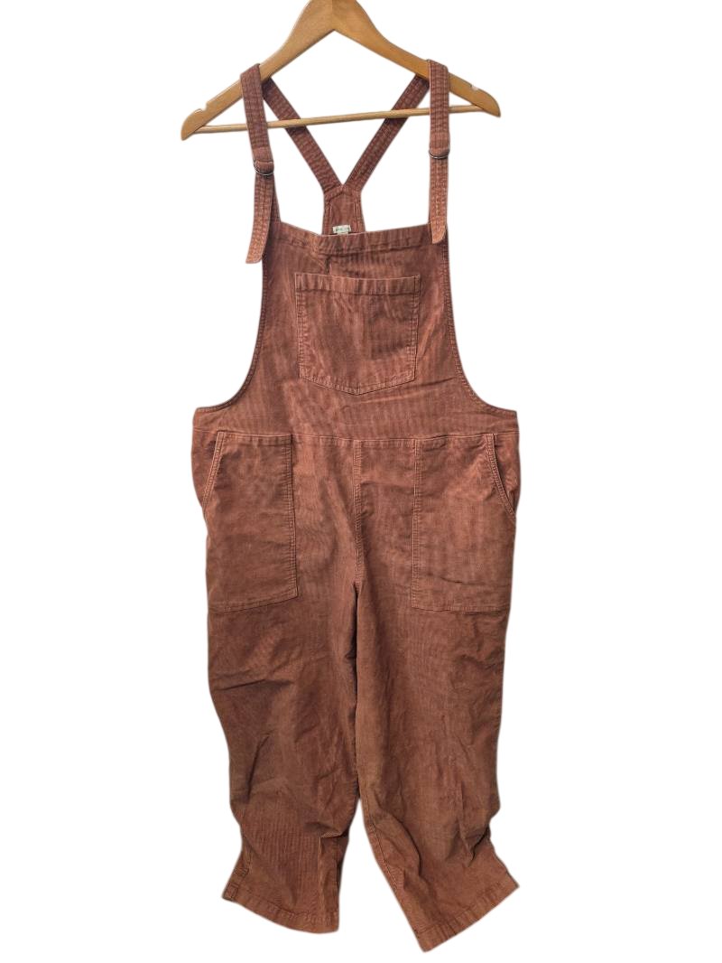 Aerie Corduroy Overalls Dresses