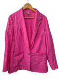 A New Day Single Button Blazer Long Sleeves