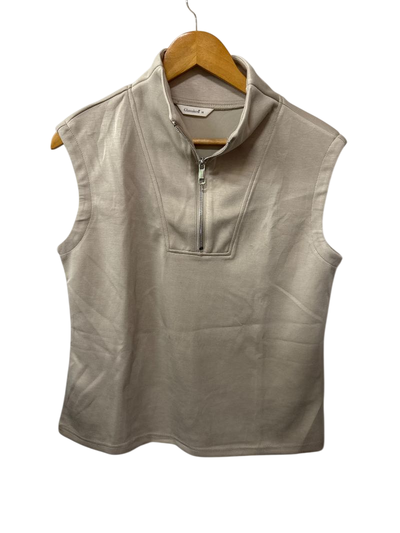 Glamaker Sleeveless Zip Tank Tanks