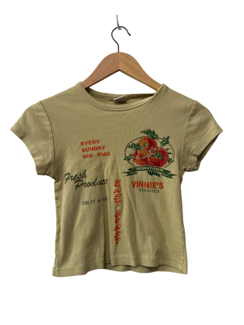 Urban Outfitters Graphic Cropped Short Sleeves