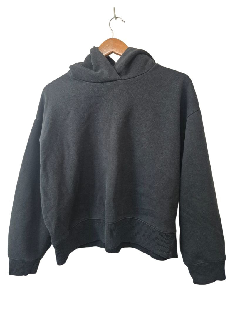 A New Day Cropped Hoodie Long Sleeves