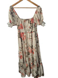 Over Klesha Square Neck Dresses