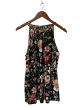 Modern Attraction  Floral Halter Tanks