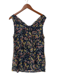 Espresso  Floral Print Tanks
