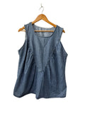 Sleeveless Denim Tanks