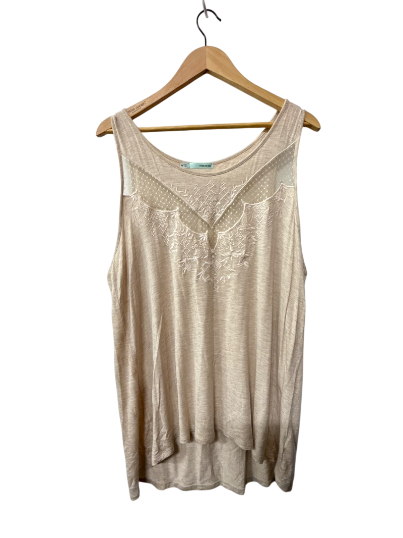 Maurice’s Embroidered Tank Tanks