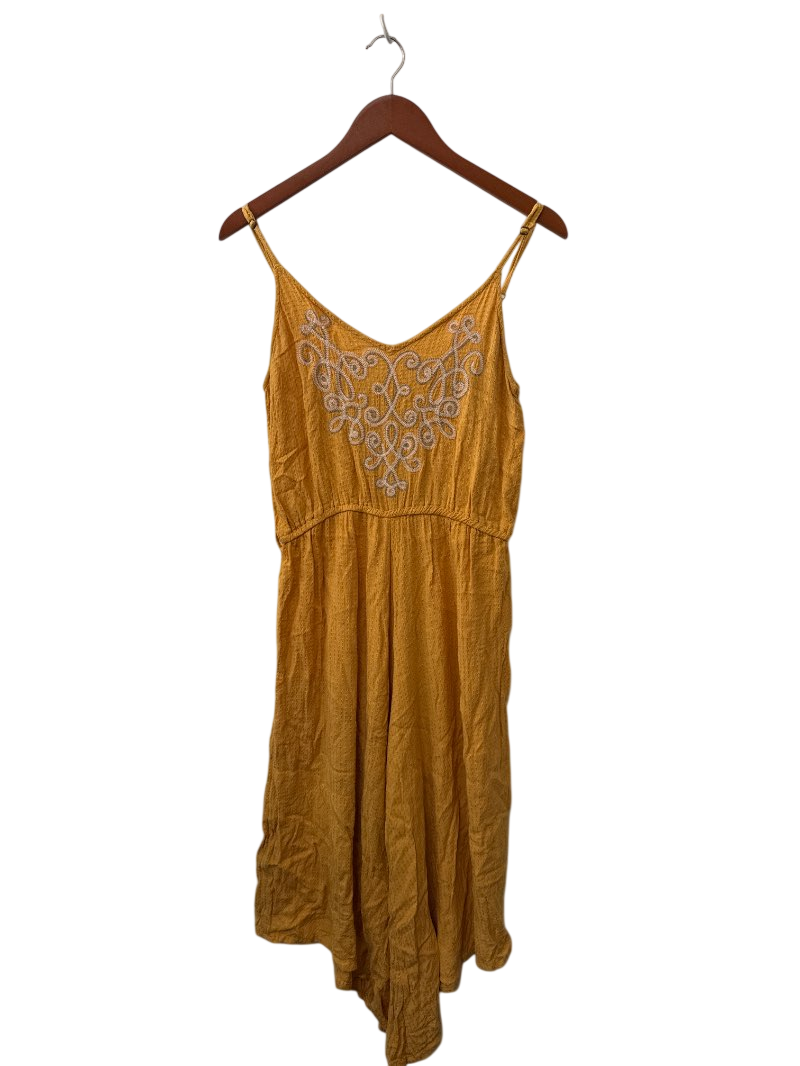 Oneil Embroidered V-Neck Dresses