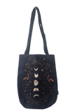 Society 6 Moon Phase Tote Handbags