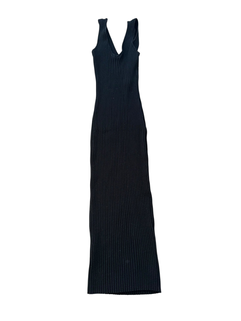 Black Windsor Knit Dress, L
