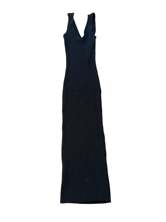 Black Windsor Knit Dress, L