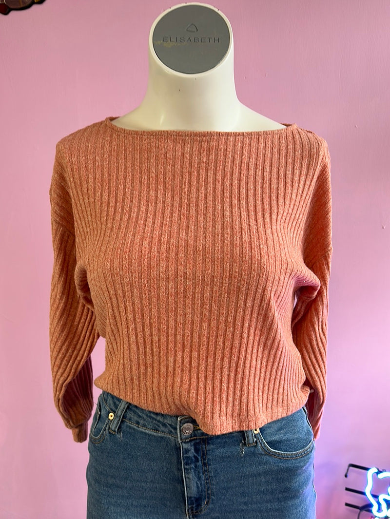 Orange Forever21 Casual Long Sleeve, L