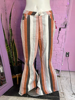 Stripped Arula Flare Pants, 16