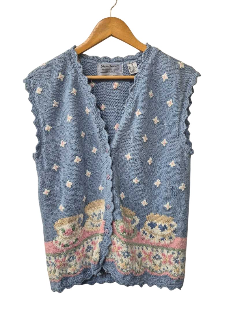 Signatures Vintage Knit Vest Vintage