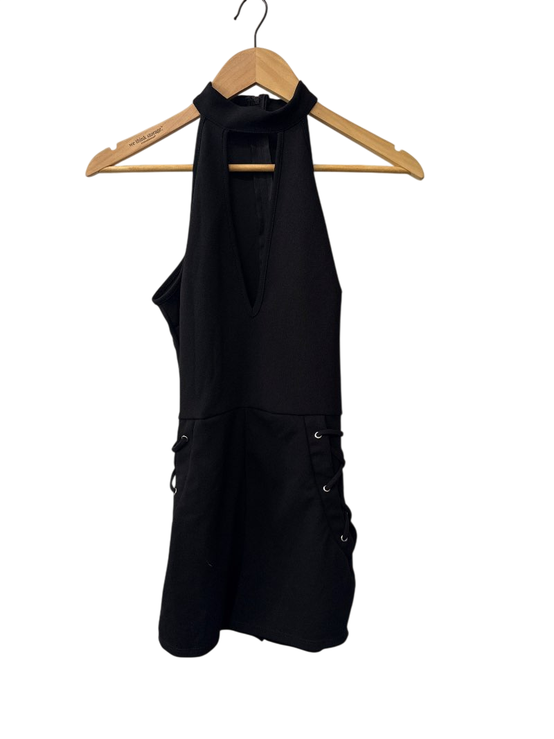 Charlotte Russe Halter Romper Dresses