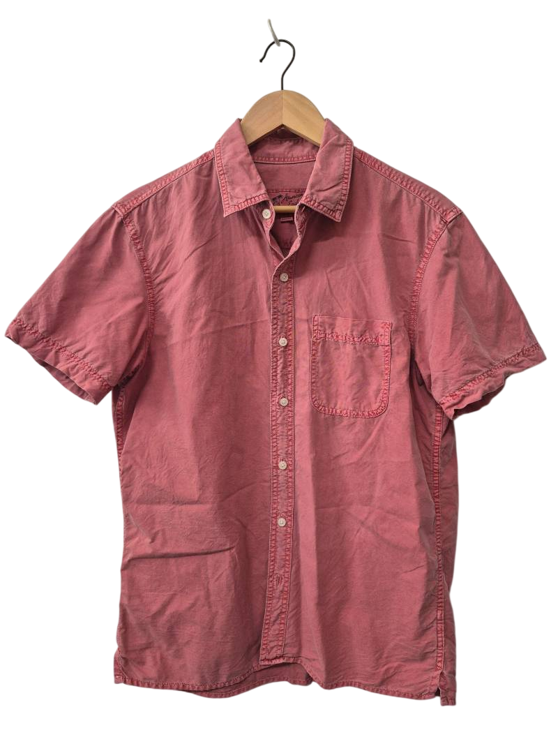 American Eagle Short Sleeve Button-Up Men's
