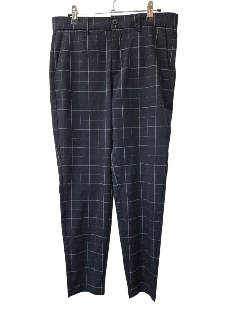 Bershka Checkered Trousers Pants