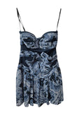 La Rok Lux Strappy Cocktail Dress Vintage