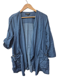 Picadilly Open Front Cardigan Long Sleeves