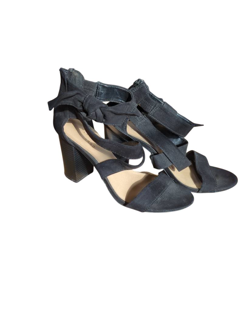 Lauren Conrad Strappy Block Heels Heels