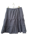 Brandy Melville Tiered Embroidered Skirt