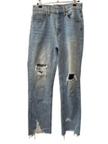 BDG Distressed Straight Leg Jeans